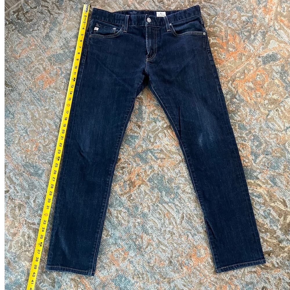 AG Adriano Goldschmied Tellis 33R Dark Slim Jeans
